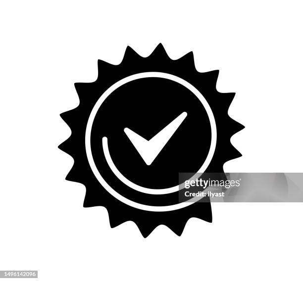 warranty black filled vector icon - full coverage stock illustrations