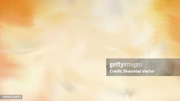 colourful blurred defocused watercolour abstract background design - beige watercolor stock illustrations