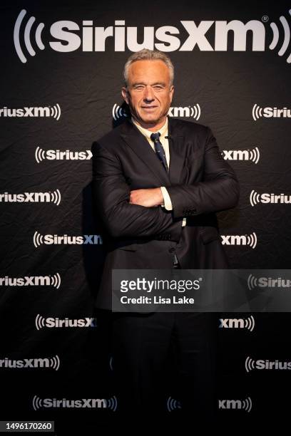 Democratic Presidential Candidate Robert F. Kennedy, Jr. Attends as Michael Smerconish hosts a SiriusXM Town Hall with Democratic Presidential...