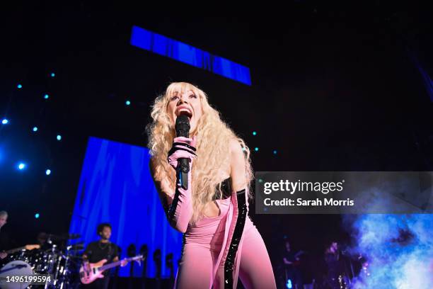 Carly Rae Jepsen performs during Outloud At WeHo Pride 2023 at West Hollywood Park on June 04, 2023 in West Hollywood, California.