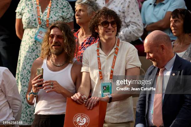 Cesar de Rummel of Ofenbach attends the 2023 French Open at Stade Roland Garros on June 5, 2023 in Paris, France.