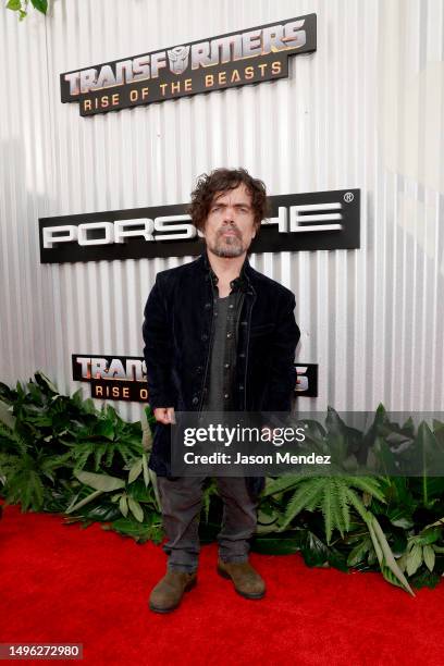 Peter Dinklage attends the US Premiere of Paramount Pictures' "Transformers: Rise of the Beasts" at Kings Theatre on June 05 in Brooklyn, New York.