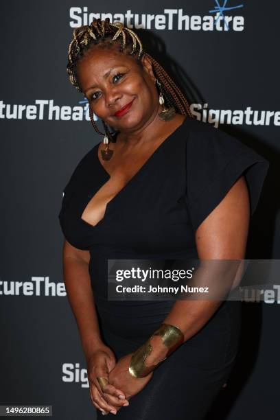 Tonya Pinkins attends The Opening Night Of Branden Jacobs-Jenkins' "The Comeuppance" at Signature Theatre on June 05, 2023 in New York City.