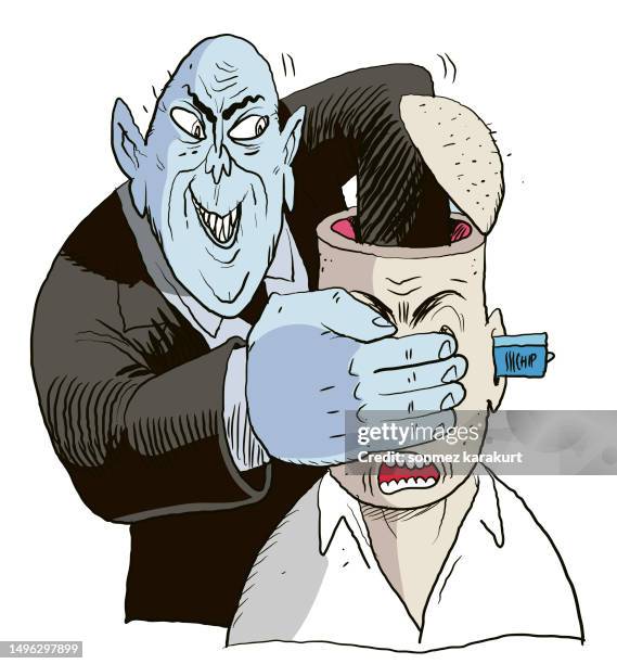 authority prevents people from seeing the truth - disabled employee stock illustrations