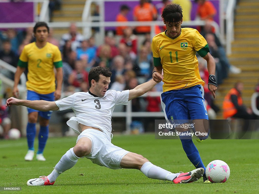 Olympics Day 5 - Men's Football - Brazil v New Zealand