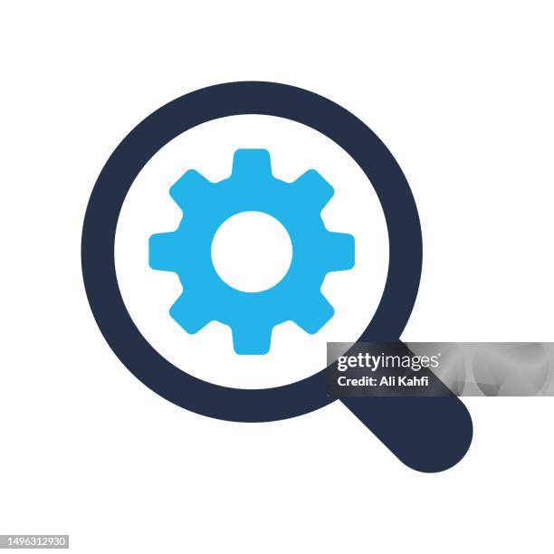 maintenance icon. solid icon vector illustration. for website design, logo, app, template, ui, etc. - bespoke solutions stock illustrations
