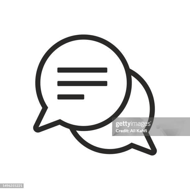 speech bubbles icon - question box stock illustrations