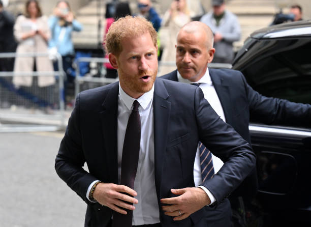 GBR: Prince Harry Gives Evidence At The Mirror Group Newspapers Trial - Day 1