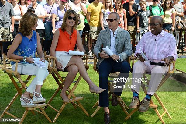 Natalie Morales, Savannah Guthrie, Matt Lauer, Al Roker --