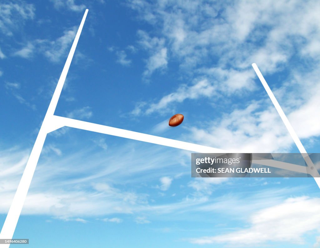 Rugby goal posts