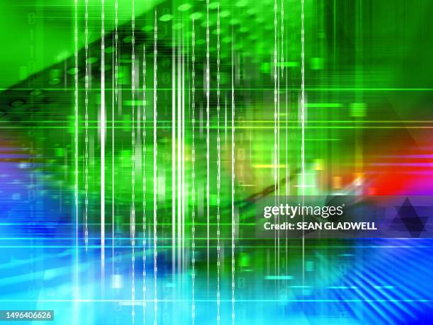 Data Bytes Background Data Bytes Flow Photos and Premium High Res Pictures - Getty Images