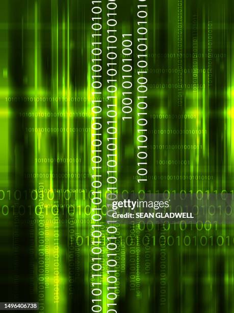 687 Green Binary Code Computer Stock Photos, High-Res Pictures, and ...
