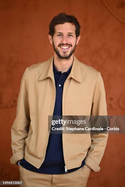 Victor Belmondo attends the 2023 French Open at Roland Garros on June 06, 2023 in Paris, France.