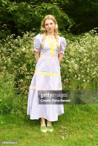 Anais Gallagher attends Celia B's and Penelope Chilvers' Summer Celebration lunch by Spook, hosted by House of Party Planning at West Wycombe Park on...