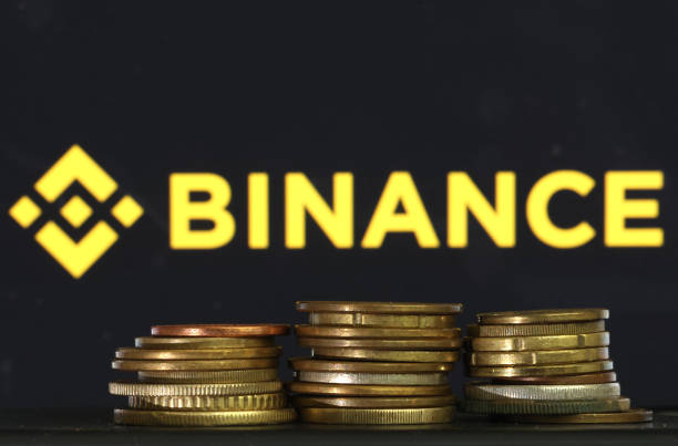 In this photo illustration, the Binance logo is displayed on a screen on June 06, 2023 in San Anselmo, California. The Securities And Exchange...