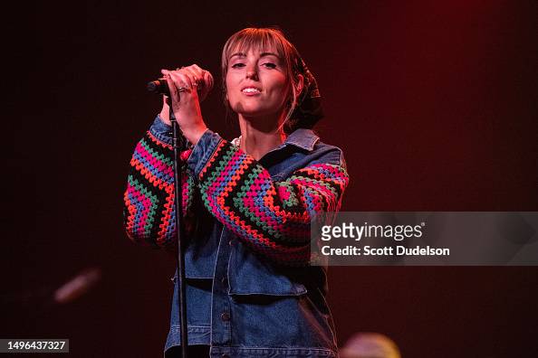 Singer Sasha Alex Sloan performs onstage at 2023 Coachella Valley ...