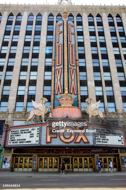 Fox Theatre, in Detroit, Michigan on JULY 21, 2012.