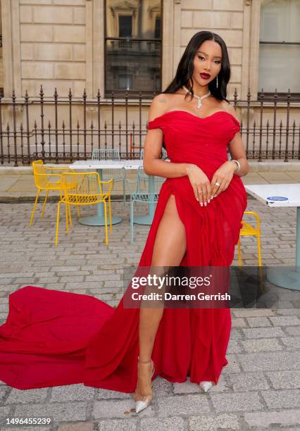 Munroe Bergdorf attends the Royal Academy of Arts Summer Exhibition Preview Party at Burlington House on June 06, 2023 in London, England.