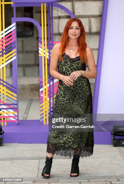 Arielle Free attends the Royal Academy of Arts Summer Exhibition Preview Party at Burlington House on June 06, 2023 in London, England.