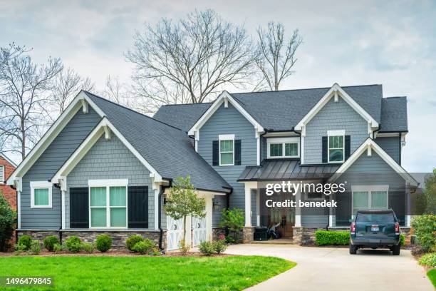 house charlotte north carolina - charlotte north carolina neighborhood stock pictures, royalty-free photos & images