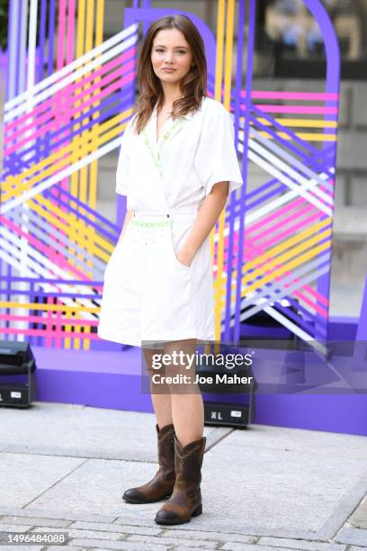 Freya Allan attends the 2023 Royal Academy of Arts Summer Preview Party at Royal Academy of Arts on June 06, 2023 in London, England.