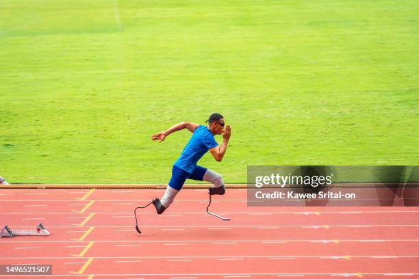 Sprinter Running Blade 7,544 Disabled Sprinter Stock Photos, High-Res Pictures, and Images ...