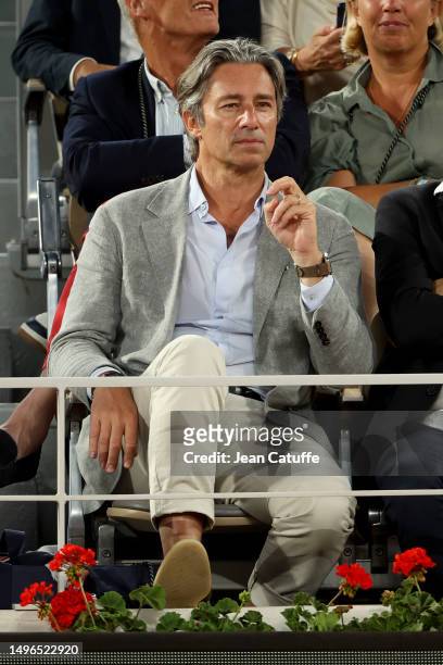 Laurent Solly attends the 2023 French Open at Stade Roland Garros on June 6, 2023 in Paris, France.