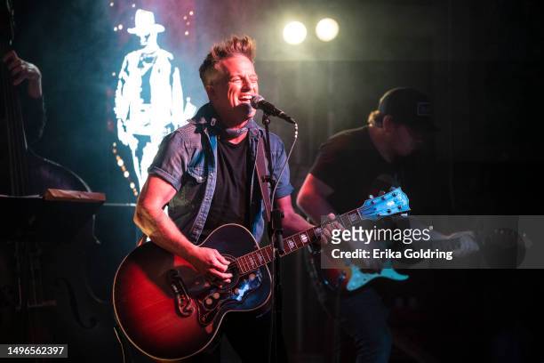 Keifer Thompson of Thompson Square performs at 3rd & Lindsley on June 06, 2023 in Nashville, Tennessee.