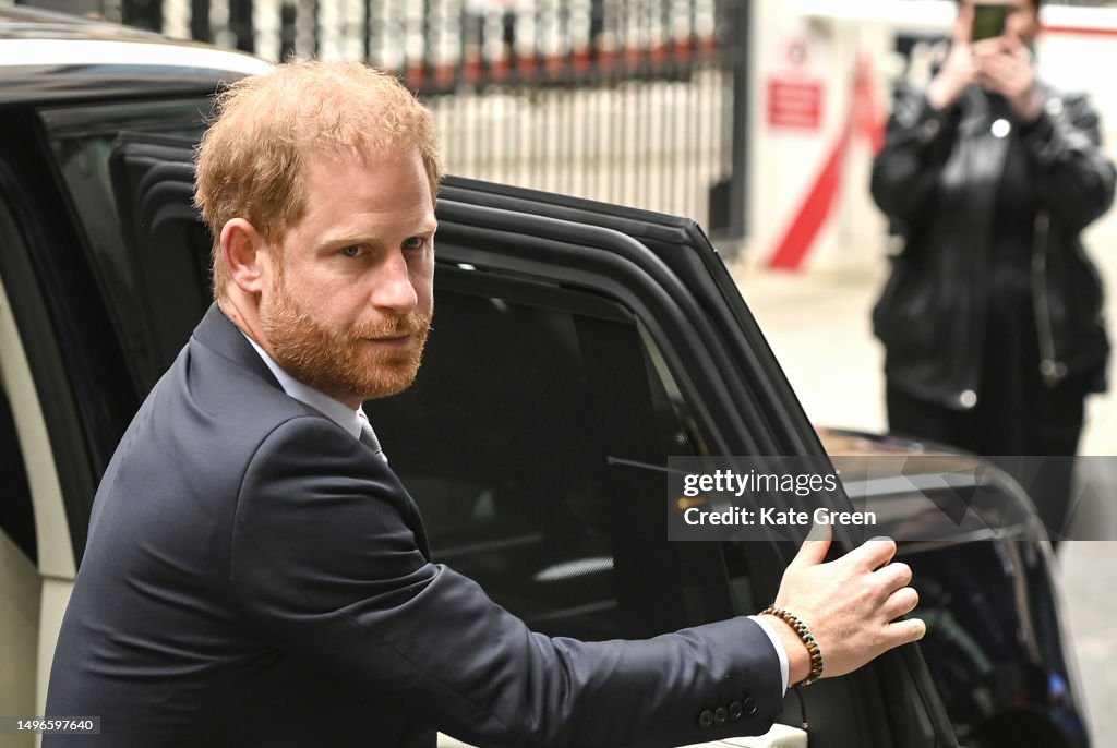 Prince Harry Gives Evidence At The Mirror Group Newspapers Trial - Day 2