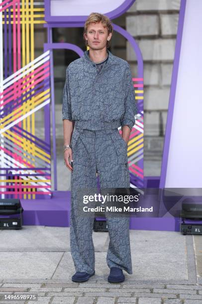 Freddie Dennis attends the 2023 Royal Academy of Arts Summer Preview Party at Royal Academy of Arts on June 06, 2023 in London, England.