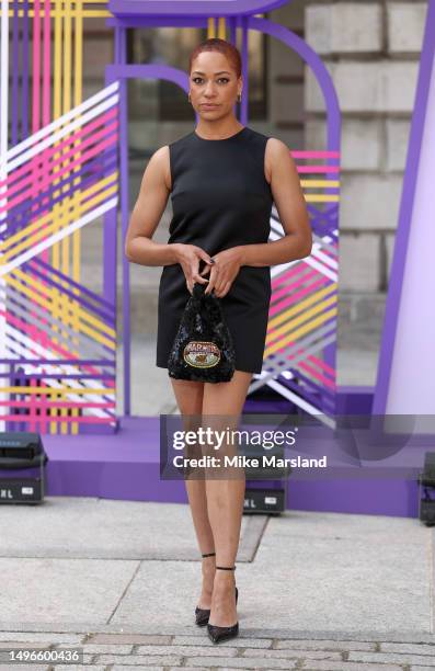 Cush Jumbo attends the 2023 Royal Academy of Arts Summer Preview Party at Royal Academy of Arts on June 06, 2023 in London, England.