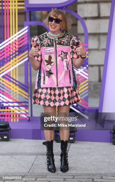 Grayson Perry attends the 2023 Royal Academy of Arts Summer Preview Party at Royal Academy of Arts on June 06, 2023 in London, England.