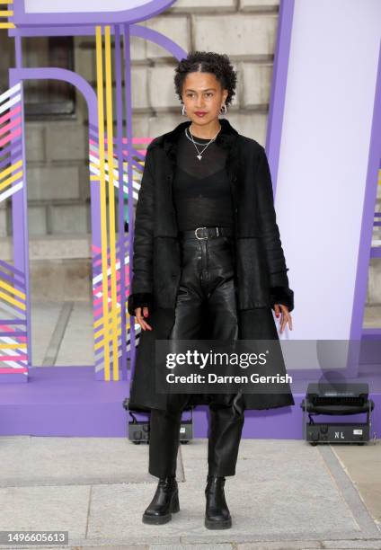 Jazz Grant attends the Royal Academy of Arts Summer Exhibition Preview Party at Burlington House on June 06, 2023 in London, England.