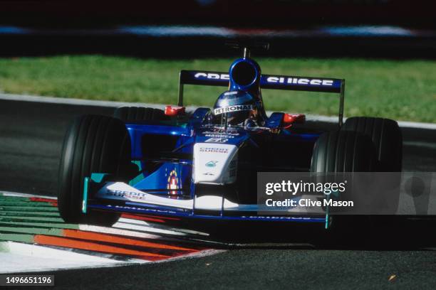 Nick Heidfeld from Germany drives the Red Bull Sauber Petronas Sauber C20 Petronas V10 during the Formula One Italian Grand Prix on 16th September...