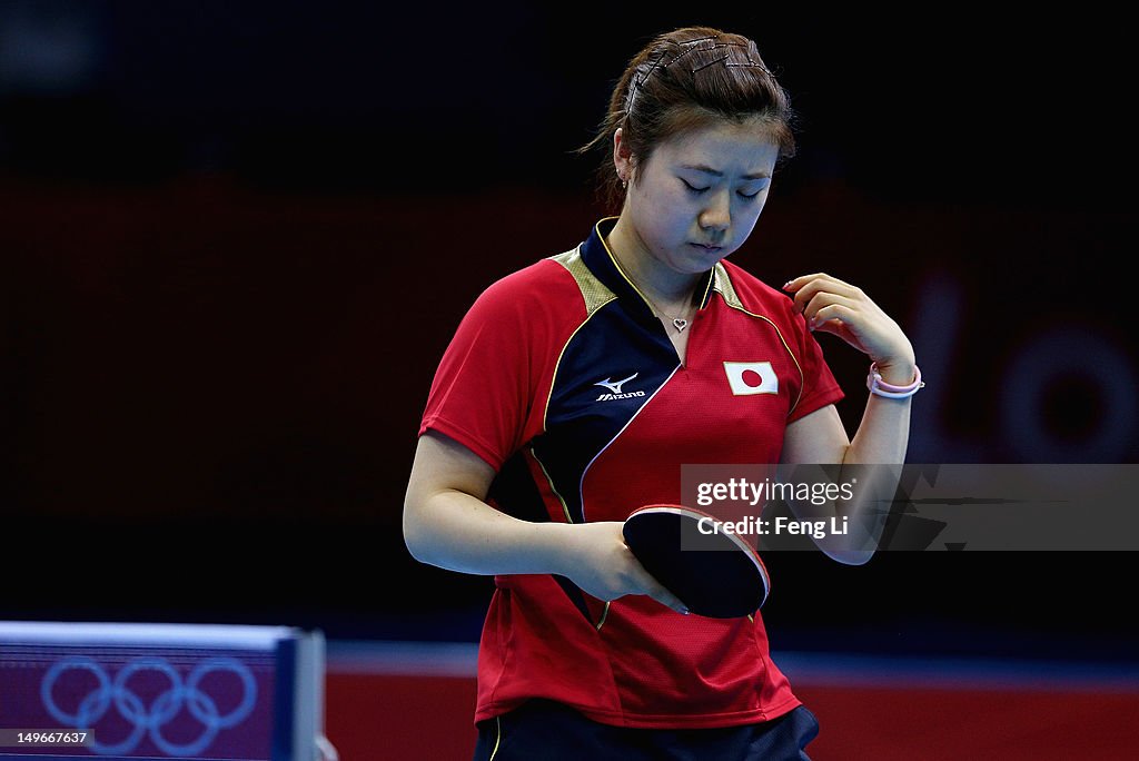 Olympics Day 4 - Table Tennis