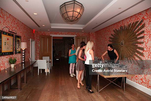 S "Home By Novogratz" Season 2 Premiere Party at is held inside Crosby Street Hotel on August 1, 2012 in New York City.