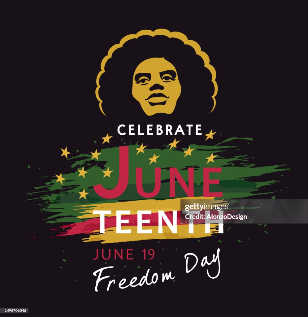Juneteenth Simple Image Juneteenth Celebration Juneteenth Independence Day High-Res Vector ...