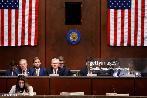 Rep. Barry Loudermilk , House Oversight and Accountability Committee Chairman James Comer , House Committee on House Administration Chairman Bryan...