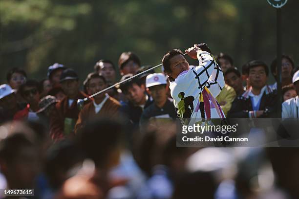 Masashi Jumbo Ozaki of Japan during the Dunlop Phoenix Golf Tournament on 22nd November 1992 at the Phoenix Contry Club in Miyazaki,, Japan.