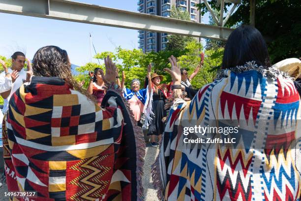 Musqueam Pattern 13 Musqueam First Nation Stock Photos, High-Res Pictures, and Images ...