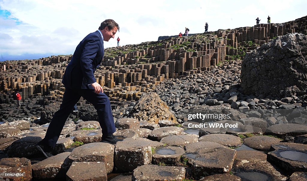 David Cameron Visits Northern Ireland