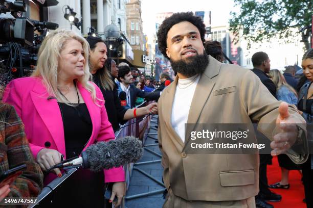 Steven Caple Jr attends the European Premiere of Paramount Pictures' "Transformers: Rise of the Beasts" at Cineworld Cinemas on June 07, 2023 in...