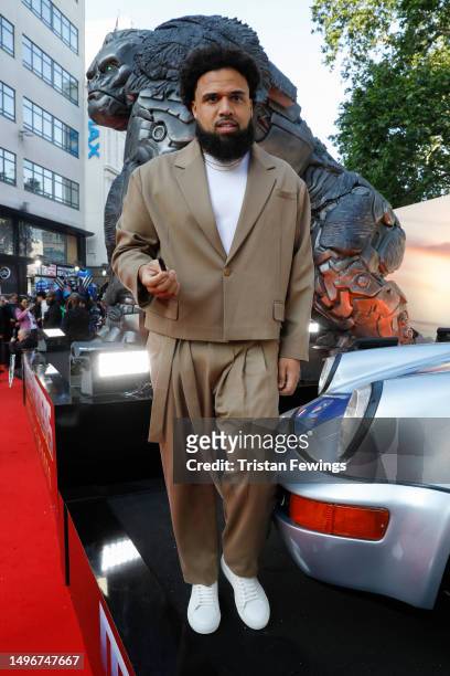 Steven Caple Jr attends the European Premiere of Paramount Pictures' "Transformers: Rise of the Beasts" at Cineworld Cinemas on June 07, 2023 in...
