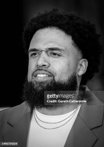 Steven Caple Jr. Attending the "Transformers: Rise Of The Beasts" European Premiere at Cineworld Leicester Square on June 07, 2023 in London, England.