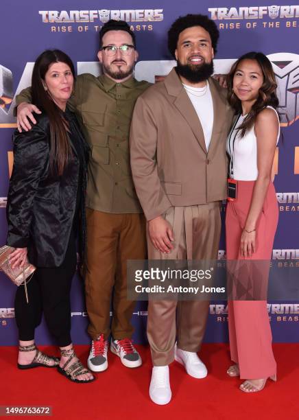 Steven Caple Jr and guests attend the European Premiere of Paramount Pictures' "Transformers: Rise of the Beasts" at Cineworld Cinemas on June 07,...