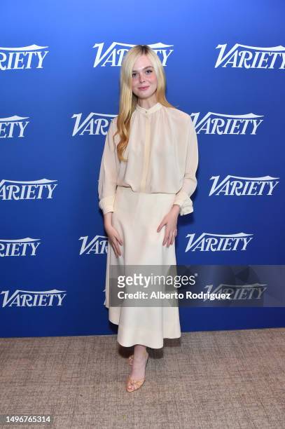 Elle Fanning attends Variety's TV FYC Fest on June 07, 2023 in Los Angeles, California.