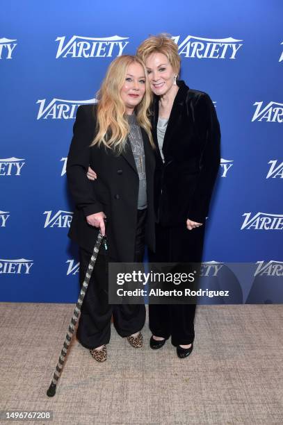 Christina Applegate and Jean Smart attend Variety's TV FYC Fest on June 07, 2023 in Los Angeles, California.