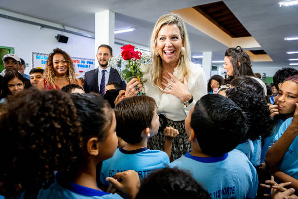 BRA: Queen Maxima Of The Netherlands Visits Brazil : Day Three