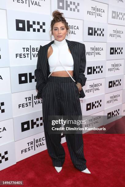 Jennifer Esposito attend the"Kiss The Future" Opening Night during the Tribeca Festival at BMCC Theater on June 07, 2023 in New York City.