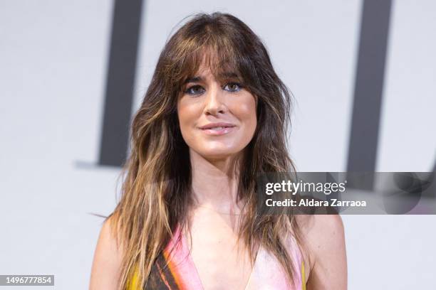 Isabel Jimenez attends the Elle Eco Awards 2023 photocall at Real Fabrica de Tapices on June 07, 2023 in Madrid, Spain.